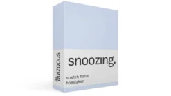 Snoozing stretch flanel hoeslaken
