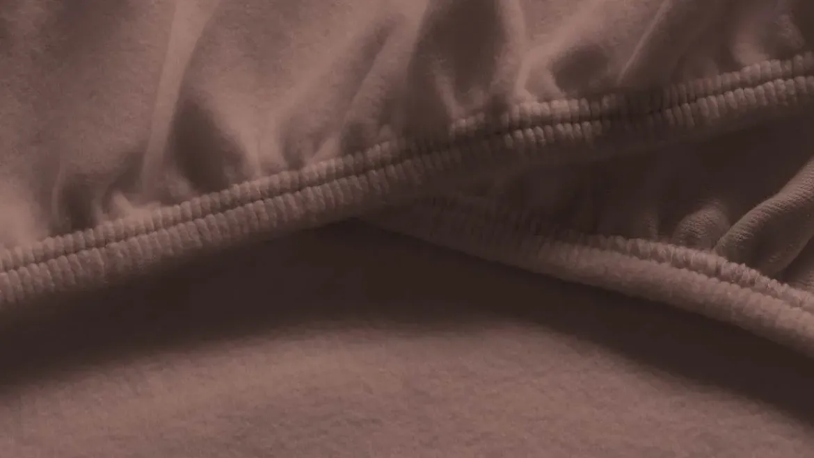 Snoozing stretch flanel hoeslaken