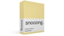 Snoozing stretch flanel hoeslaken