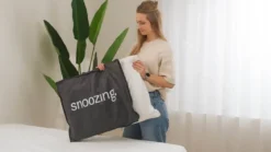 Snoozing Texelite wollen medium hoofdkussen