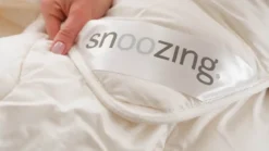 Snoozing Texel wollen dekbed