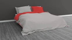 Snoozing Two Tone flanel dekbedovertrek