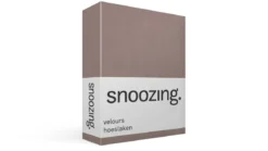 Snoozing velours hoeslaken