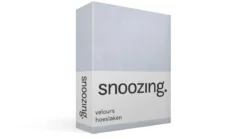 Snoozing velours hoeslaken