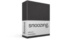 Snoozing velours hoeslaken
