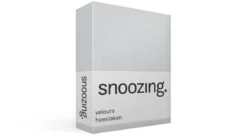 Snoozing velours hoeslaken