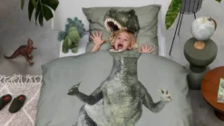 SNURK Dino Jurassic dekbedovertrek