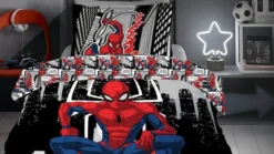 Spiderman dekbedovertrek