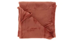 Unique Living Blush fleece plaid