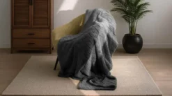 Unique Living Ezra fleece plaid XL