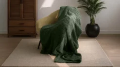 Unique Living Ezra fleece plaid