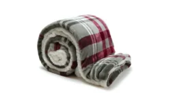 Unique Living Larsson fleece plaid