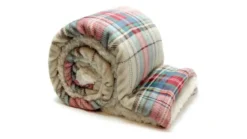 Unique Living Larsson fleece plaid