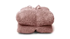 Unique Living Teddy fleece plaid