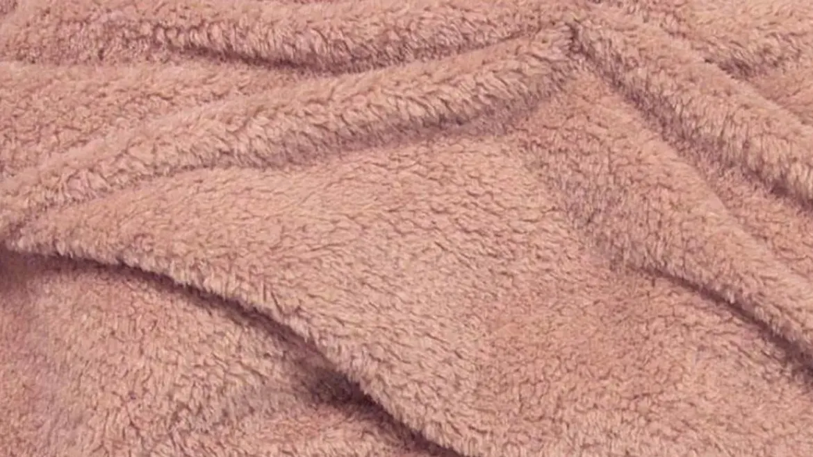 Unique Living Teddy fleece plaid