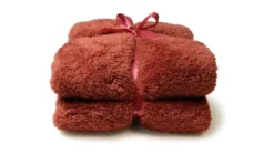 Unique Living Teddy fleece plaid