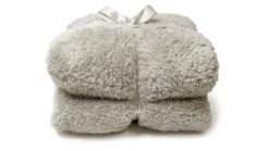 Unique Living Teddy fleece plaid