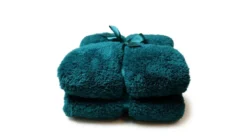 Unique Living Teddy fleece plaid