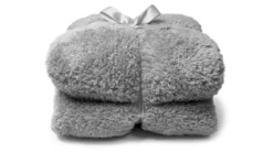 Unique Living Teddy fleece plaid