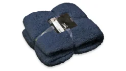 Unique Living Teddy fleece plaid