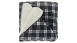 Unique Living Teo fleece plaid