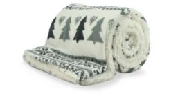Unique Living Wonderful fleece plaid