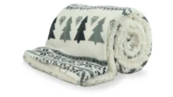 Unique Living Wonderful fleece plaid