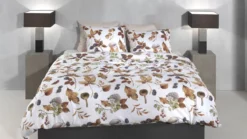 Zohome Castagno flanel dekbedovertrek