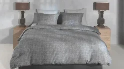 Zohome Flanella di Lino flanel dekbedovertrek
