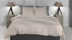 Zohome Flanella di Lino flanel dekbedovertrek