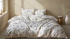 Zohome Ines flanel dekbedovertrek