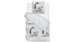 Zohome Pingu flanel dekbedovertrek