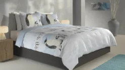 Zohome Pingu flanel dekbedovertrek