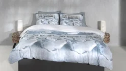 Zohome Pinguini flanel dekbedovertrek